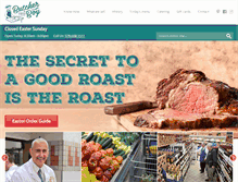 Tablet Screenshot of butcherboymarket.com